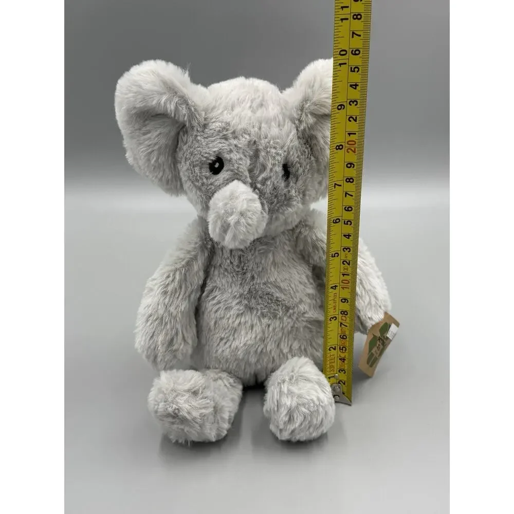 Gray Elephant Plush 11” Stuffed Animal Petting Zoo